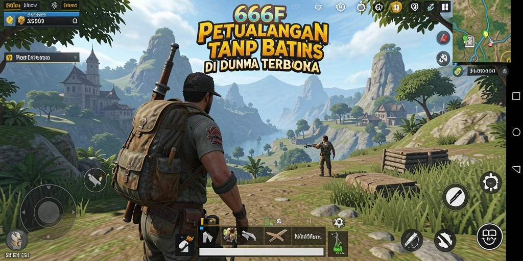 Gameplay <strong>666F</strong> yang dinamis dalam dunia terbuka yang luar biasa.