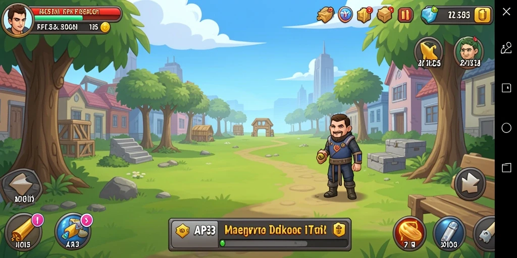 Tampilan gameplay API33 yang menawan dan seru.
