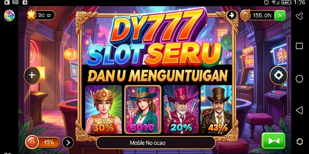 Tampilan menarik dari gameplay slot DY777 yang menarik perhatian.