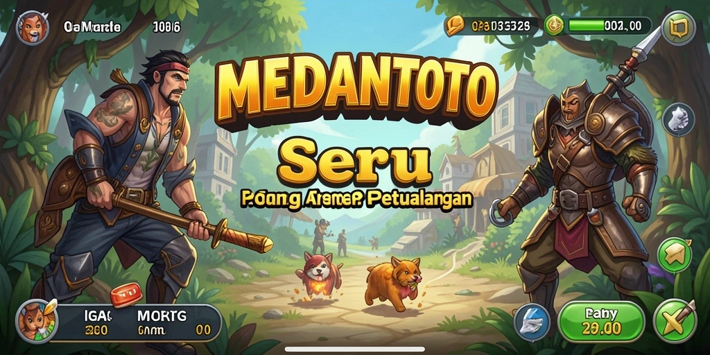 Tangkapan layar gameplay MEDANTOTO yang penuh aksi dan tantangan.