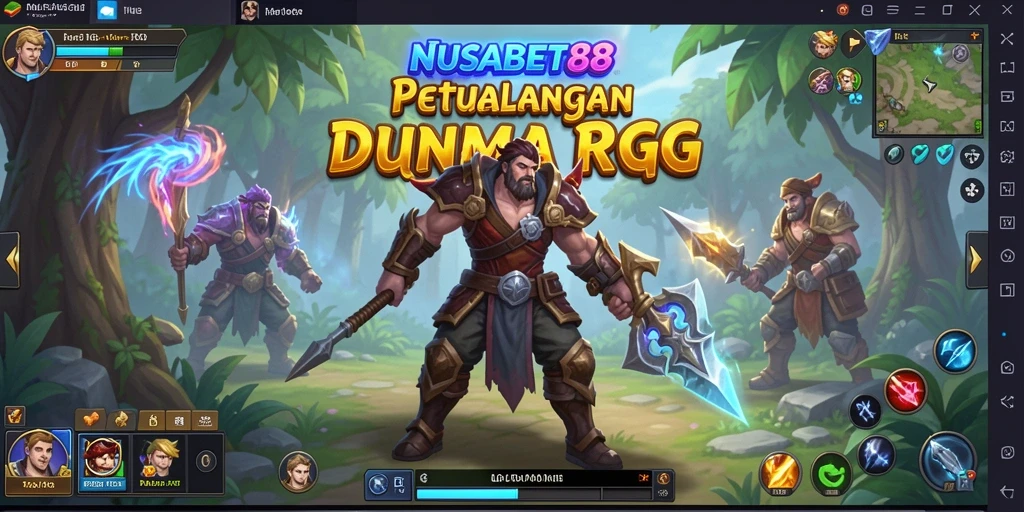 Gameplay RPG seru dalam NUSABET88 dengan petualangan mendebarkan.