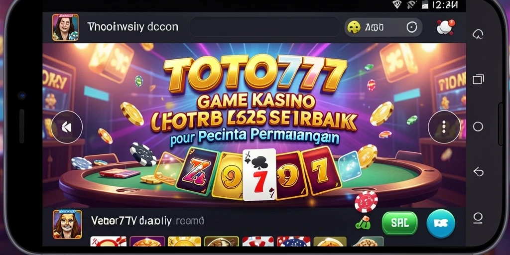 Tampilan gameplay TOTO777 yang menarik dan menghibur.